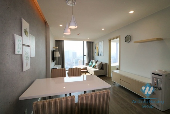 Nice, nature light two bedrooms apartment for rent in Atermis building, Thanh Xuan district, Ha Noi